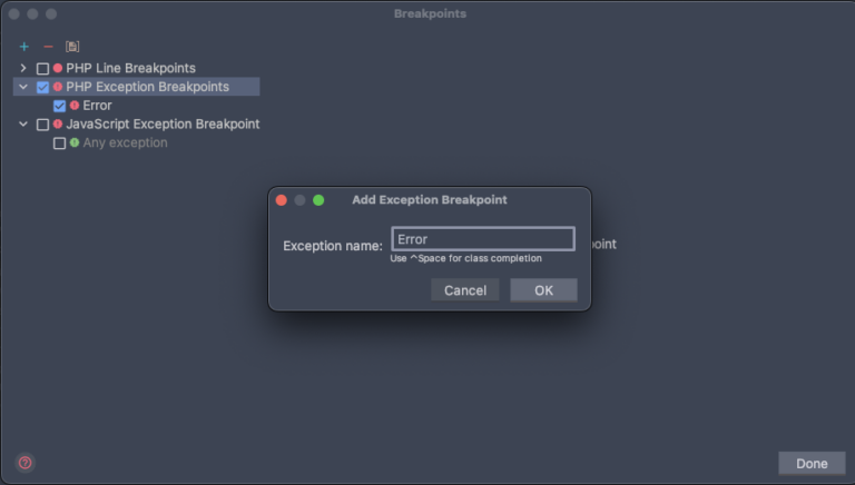 PHPStorm Break On All PHP Errors Sajad Torkamani