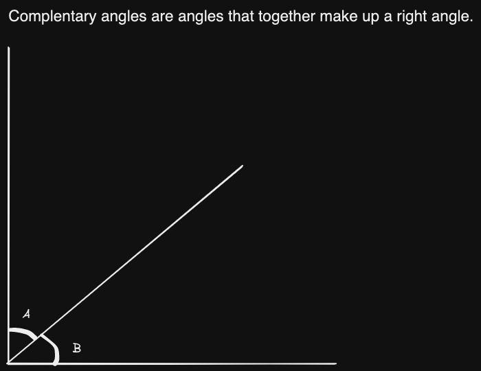 Geometry: What are complementary angles?