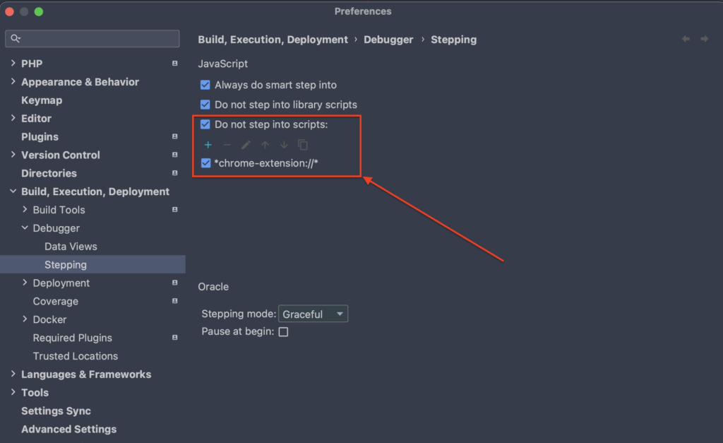 Jebtrains IDEs: Configure ignore list