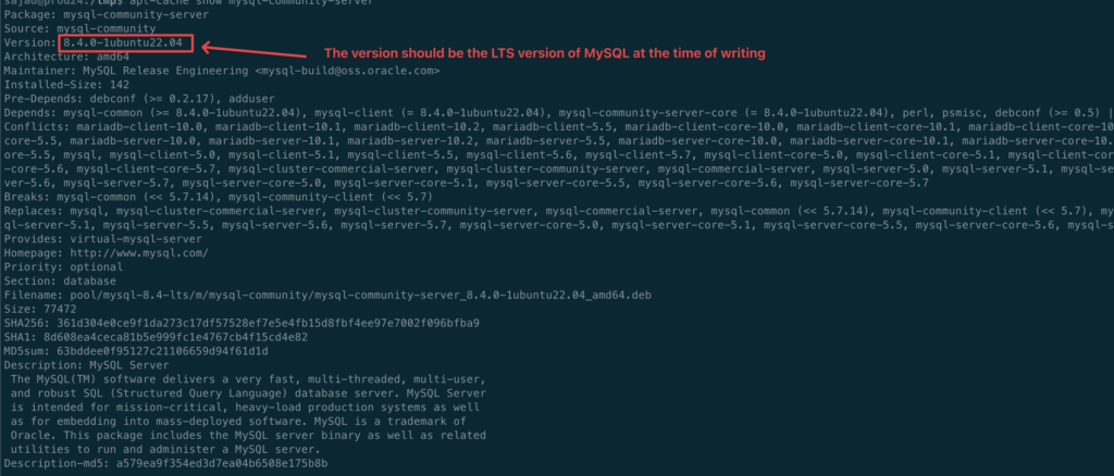 Install MySQL 8.4.0 on Ubuntu 22.04